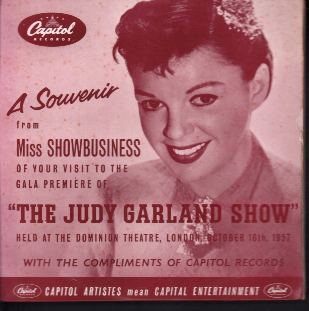 Judy Garland - It's Lovely To Be Back In London - 7 Inch