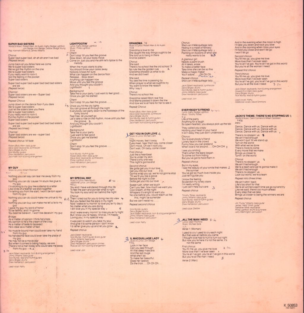 Sister Sledge - Sisters - Lp
