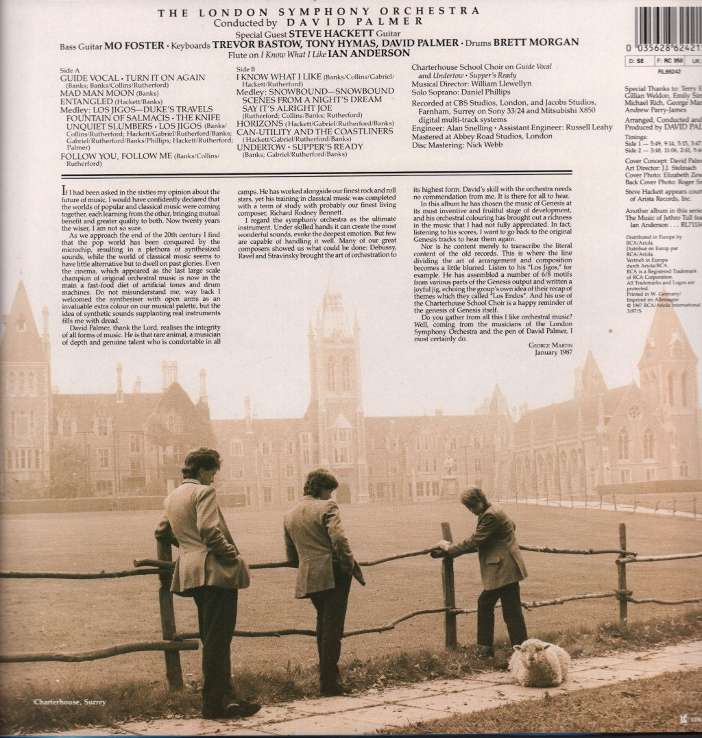 London Symphony Orchestra - We Know What We Like The Music Of Genesis - Lp