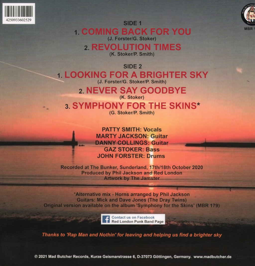 Red Lion - Coming Back For You EP - 12 Inch