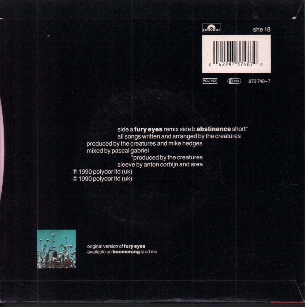 Creatures (Siouxsie) - Fury Eyes - 7 Inch
