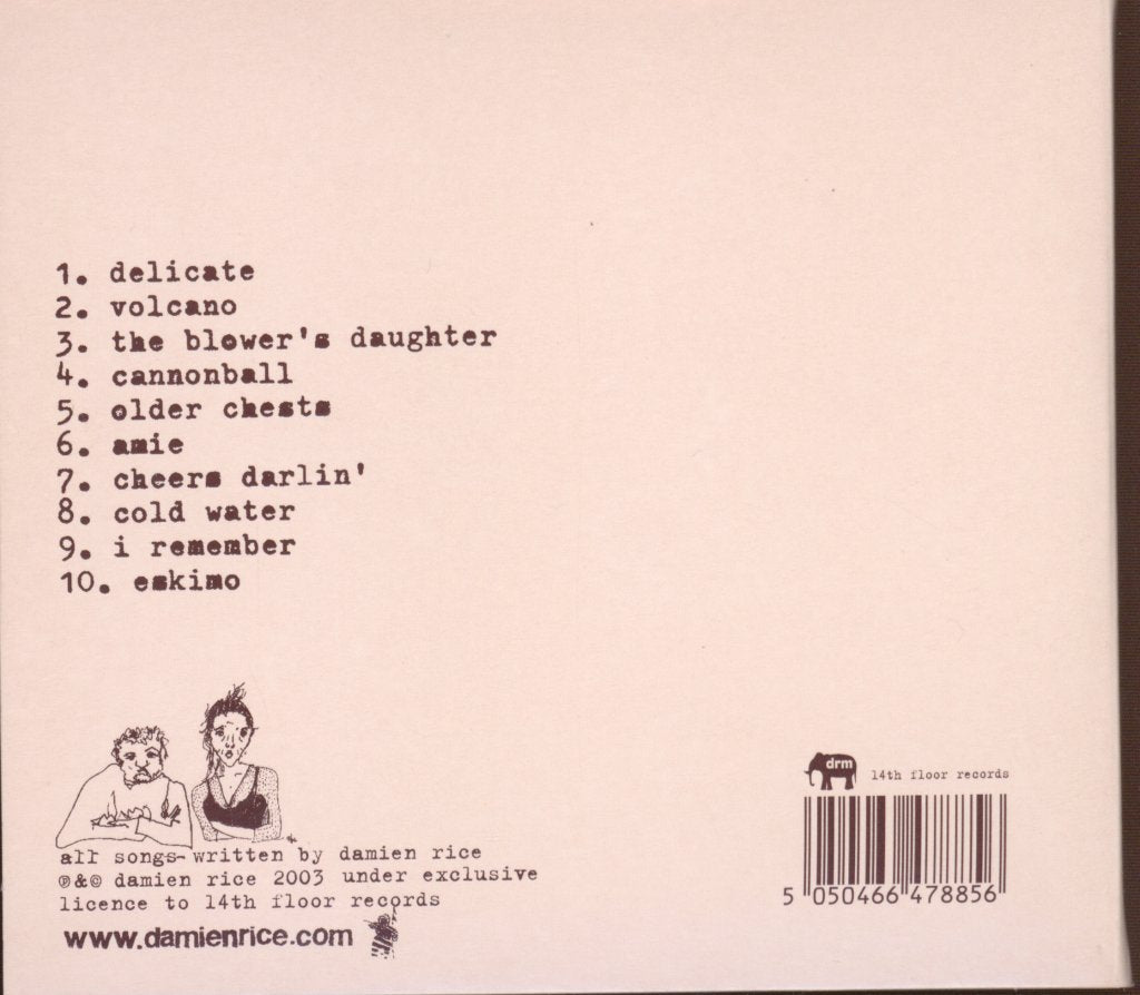 Damien Rice - O - Cd