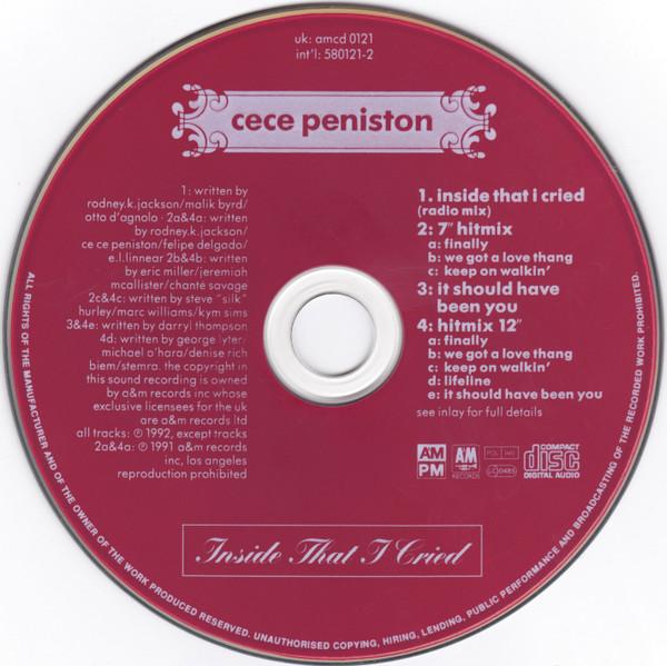 Ce Ce Peniston - Inside That I Cried - Cd