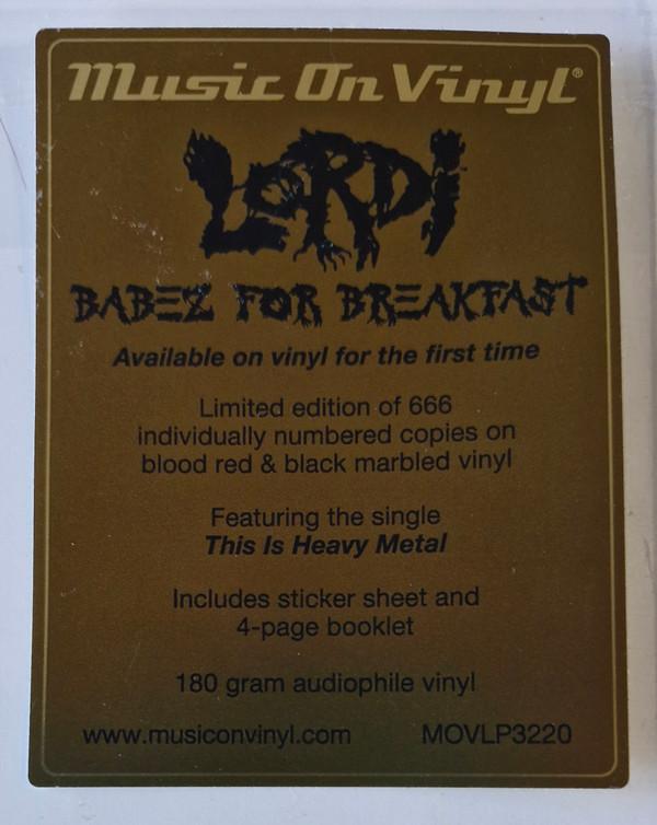 Lordi - Babez For Breakfast - Lp