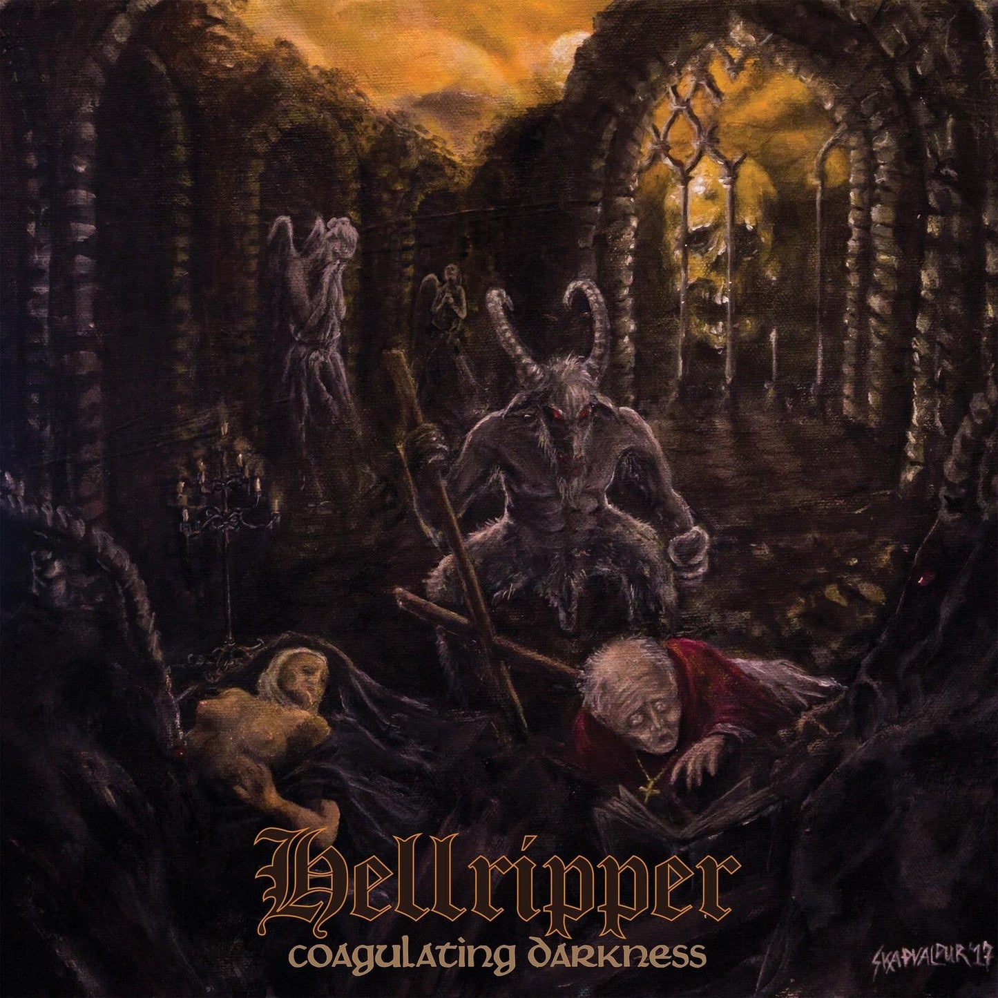Hellripper - Coagulating Darkness - Lp