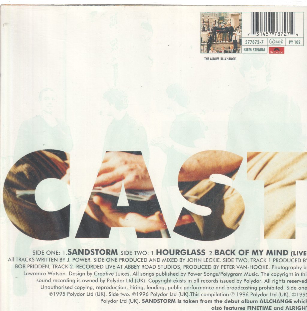 Cast - Sandstorm - 7 Inch