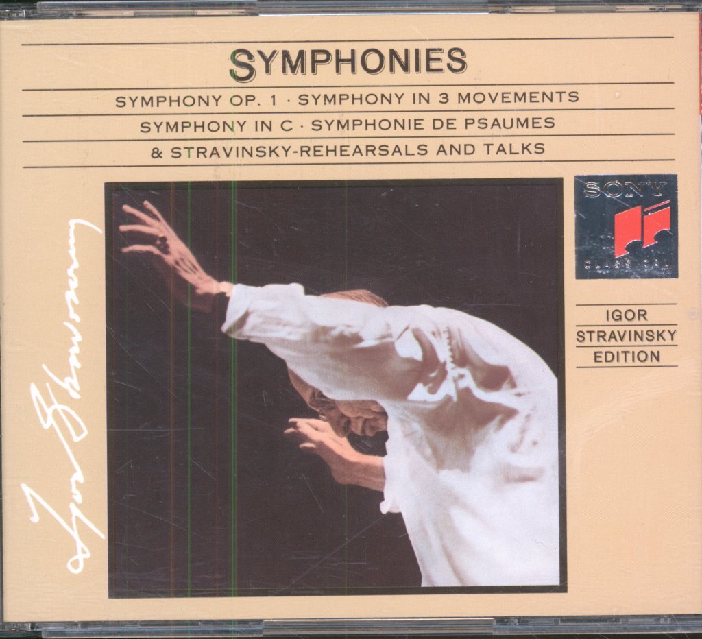 Igor Stravinsky - Symphonies - Cd Set