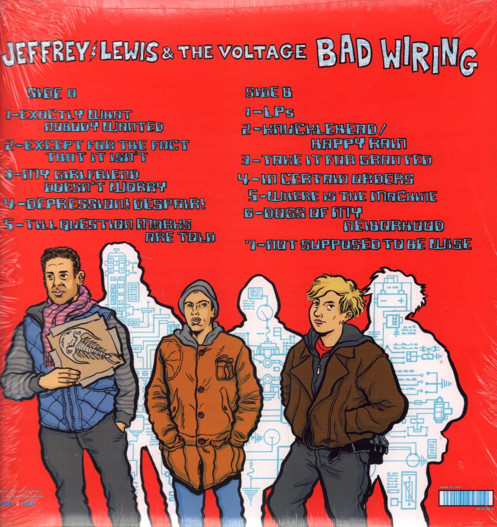 Jeffrey Lewis And The Voltage - Bad Wiring - Lp