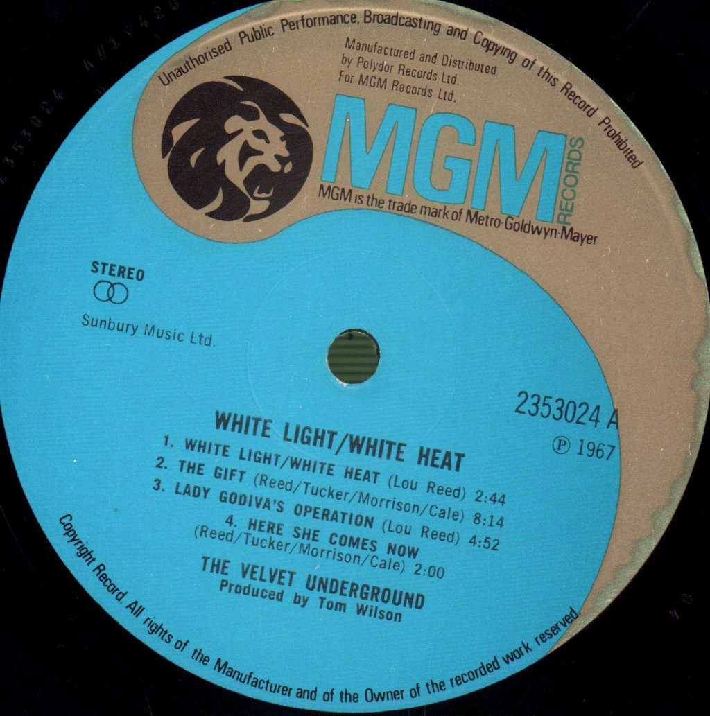 Velvet Underground - White Light/White Heat - Lp