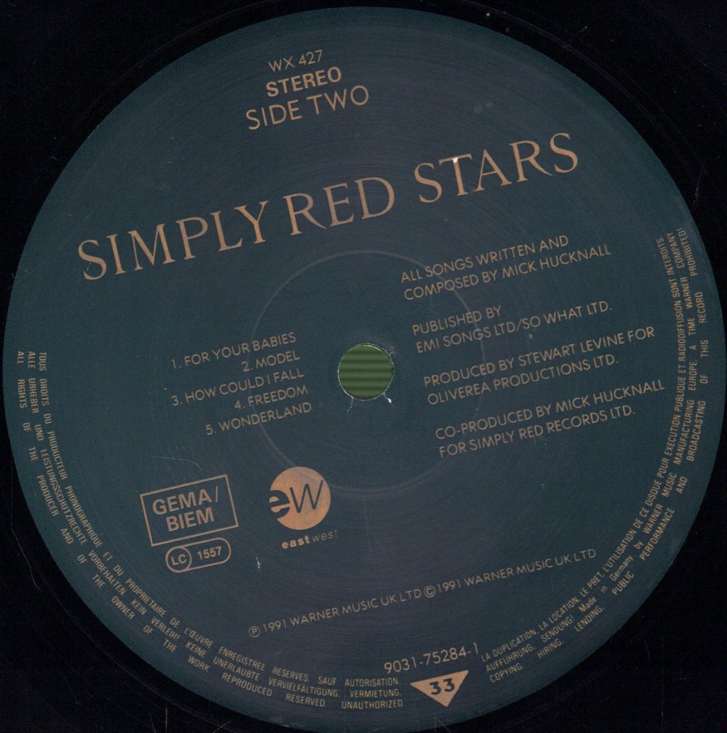 Simply Red - Stars - Lp