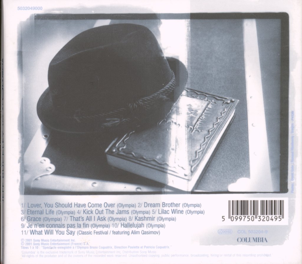 Jeff Buckley - Live A L'olympia - Cd