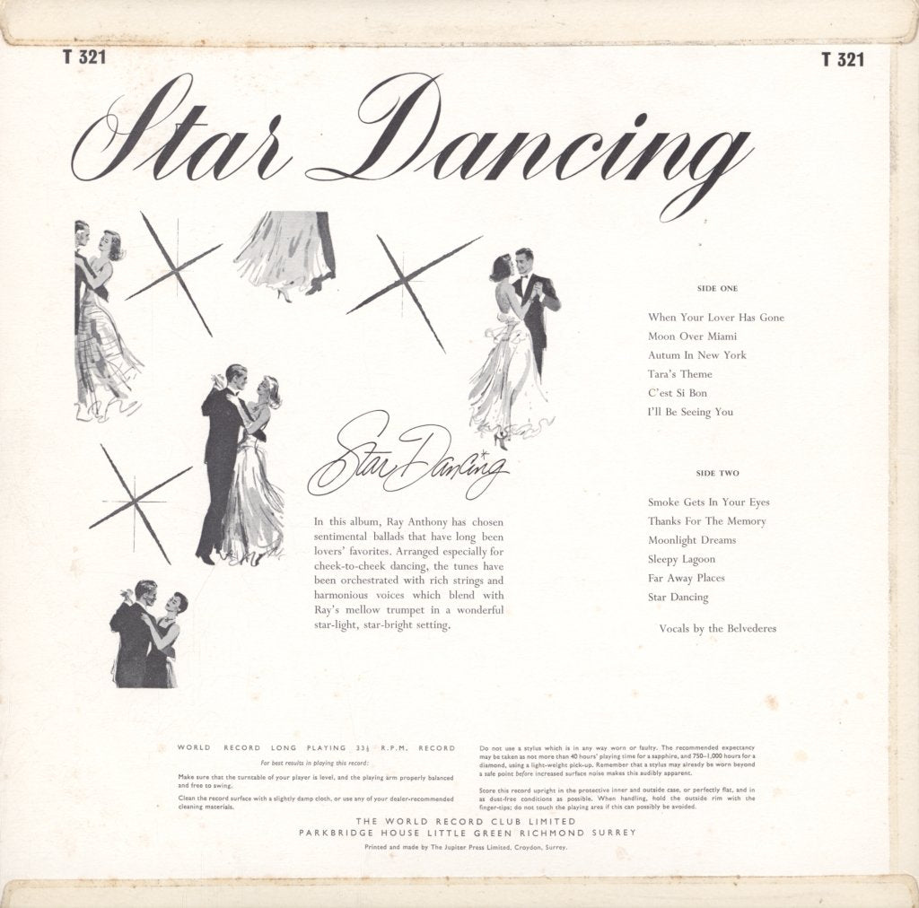 Ray Anthony - Star Dancing - Lp