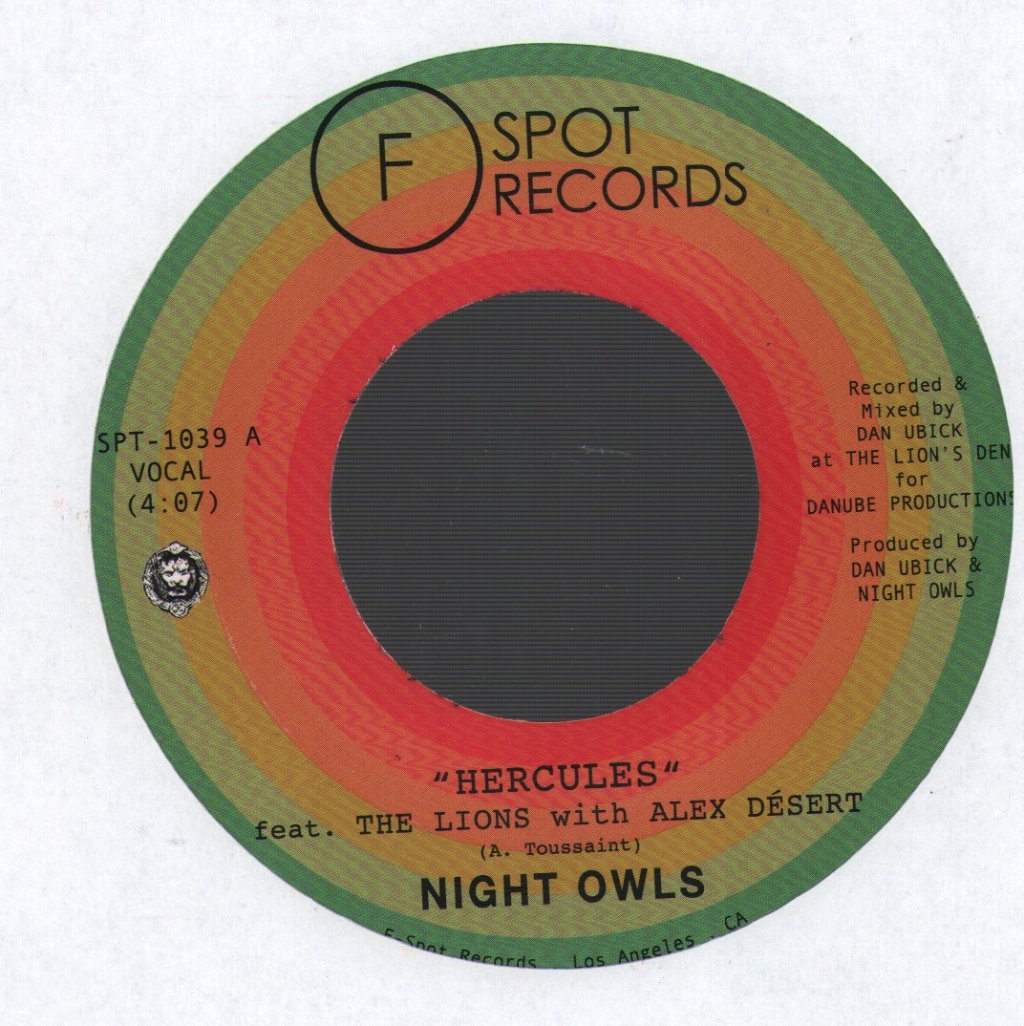 Night Owls - Hercules - 7 Inch