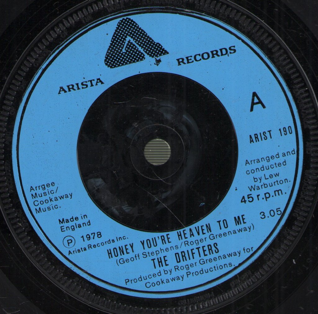 Drifters - Honey You're Heaven To Me - 7 Inch