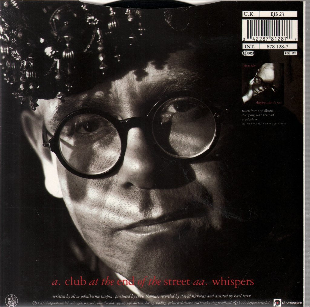 Elton John - Club At The End Of The Street - 7 Inch