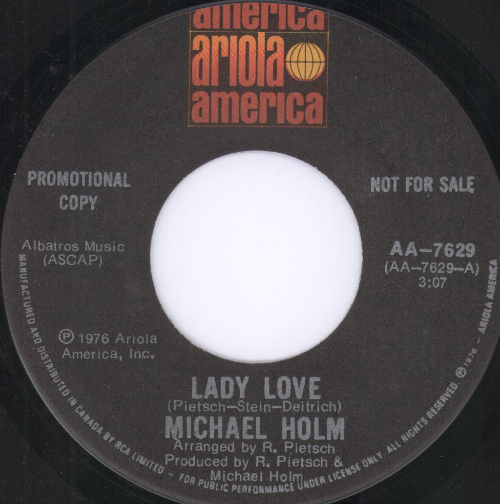 Michael Holm - Lady Love - 7 Inch