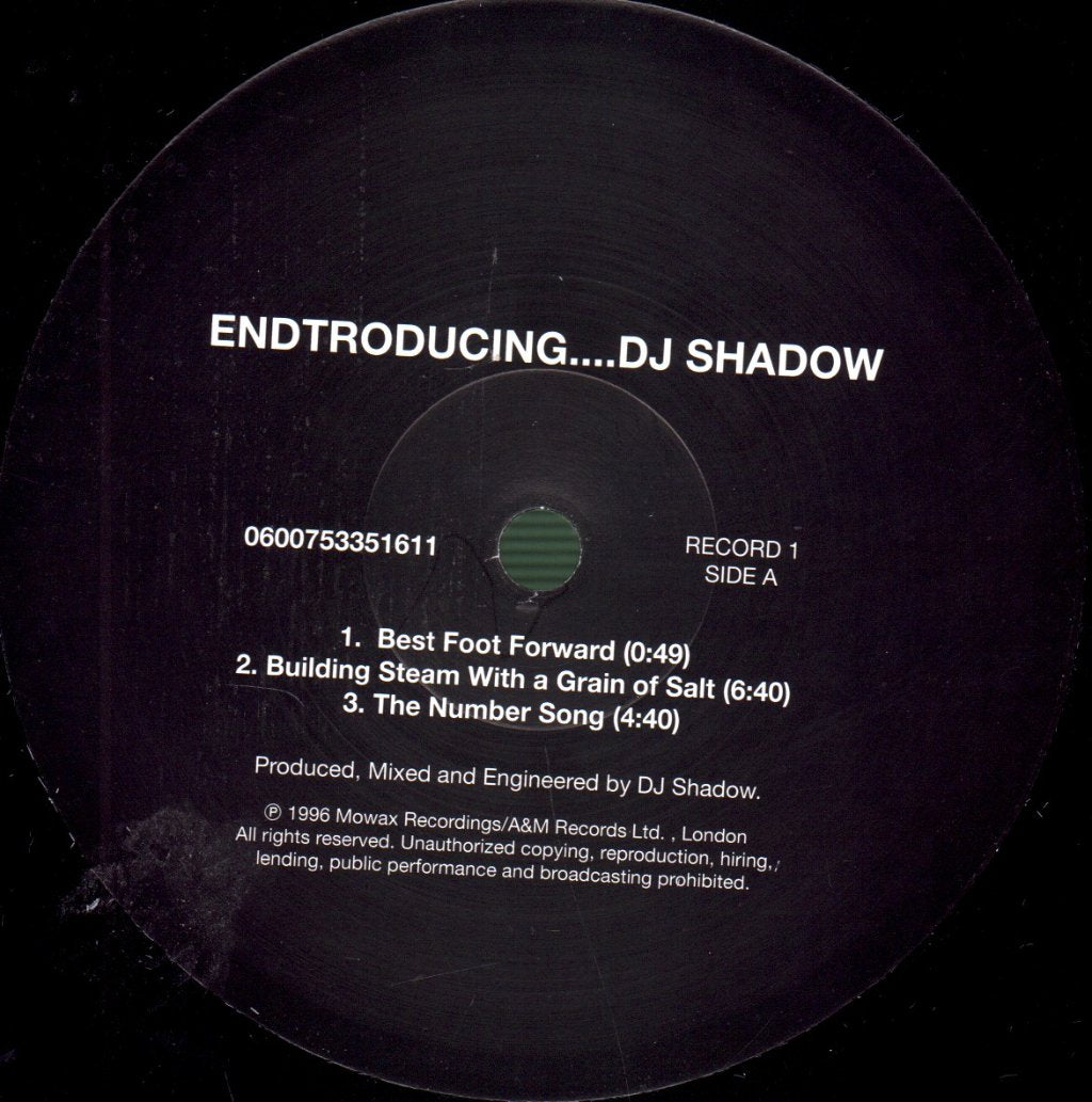 DJ Shadow - Endtroducing... - Double Lp