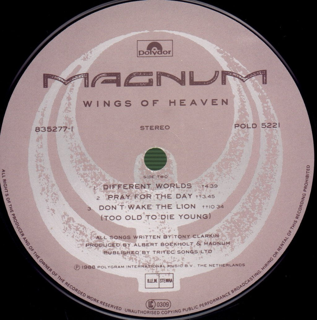 Magnum - Wings Of Heaven - Lp