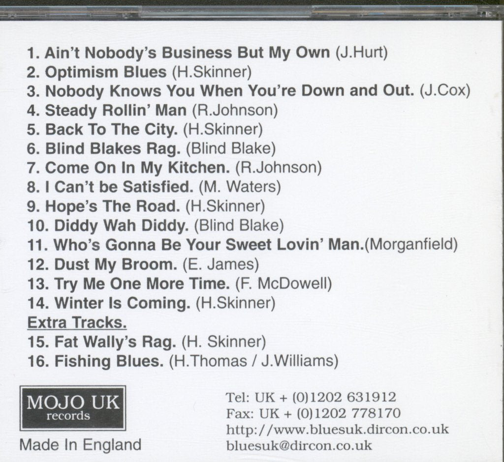 Harry Skinner And Dave Saunders - Harry Skinner And Dave Saunders - Cd