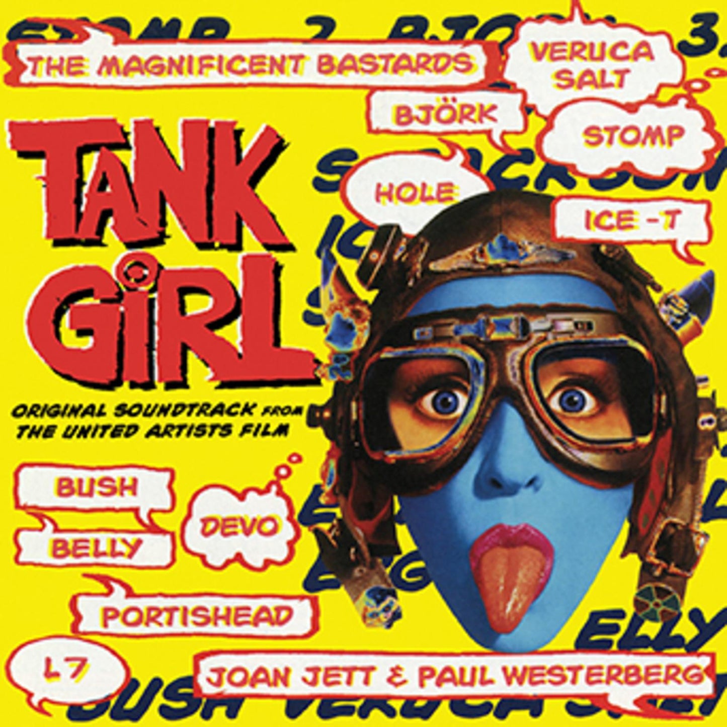 Various Artists - Tank Girl--Original Soundtrack From the United Artists Film (Limited Neon Yellow Vinyl) - Lp