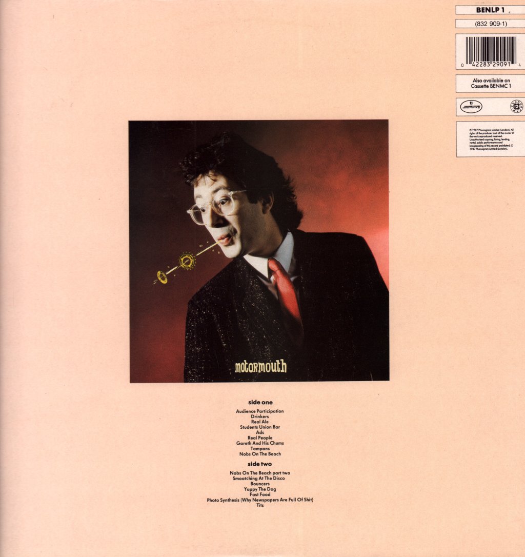 Ben Elton - Motormouth - Lp