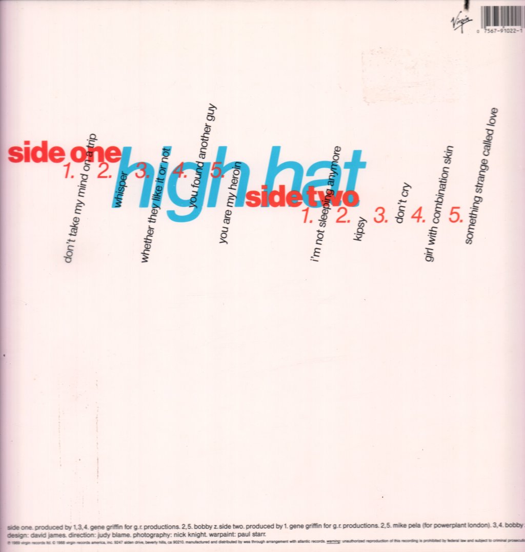Boy George - High Hat - Lp