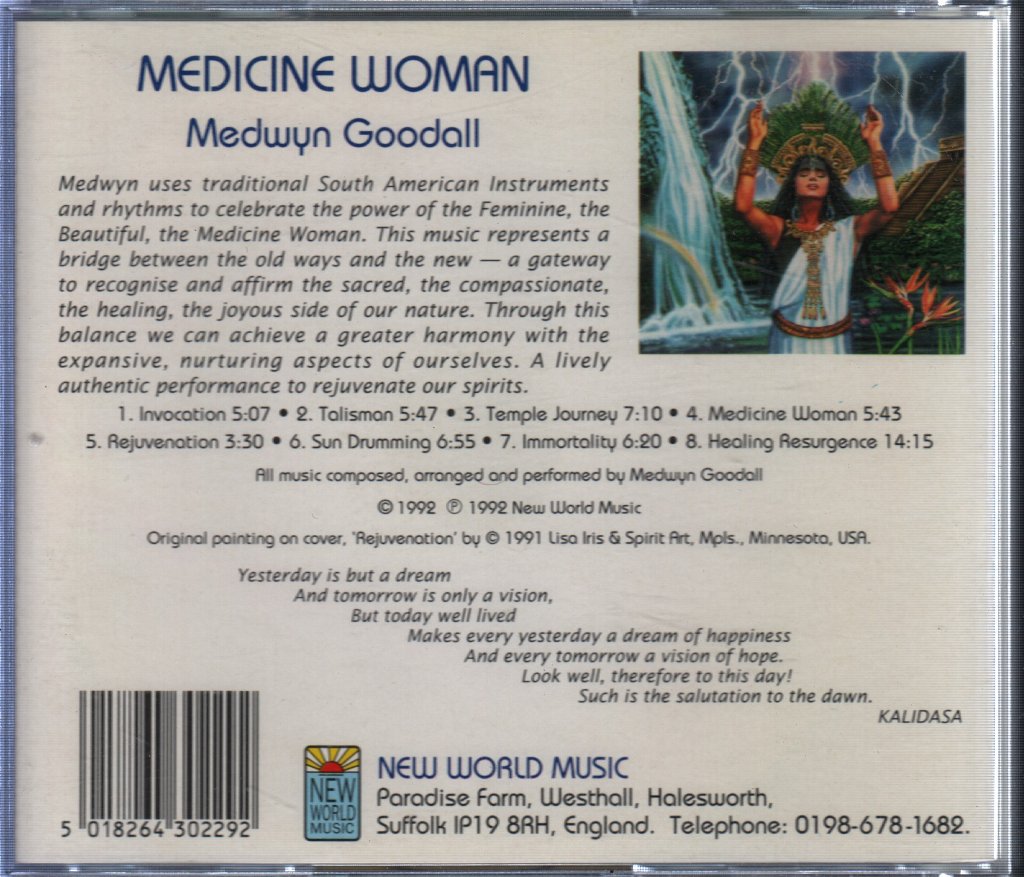 Medwyn Goodall - Medicine Woman - Cd