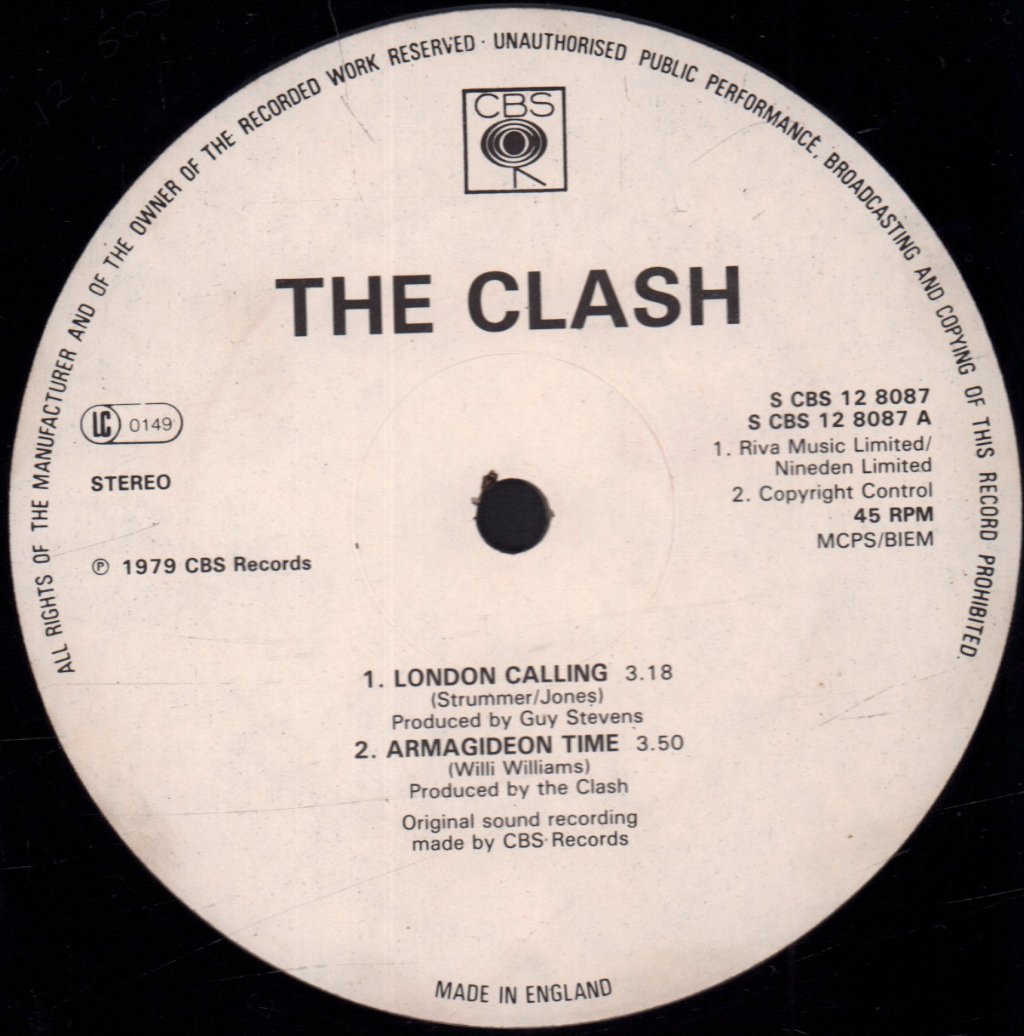 Clash - London Calling - 12 Inch