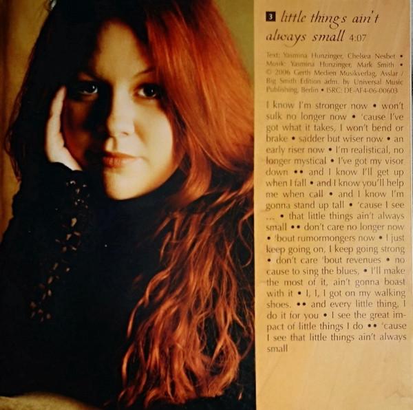 Yasmina Hunzinger - Little Things Ain't Always Small - Cd