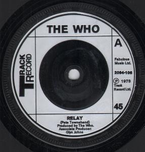 Who - Relay - 7 Inch