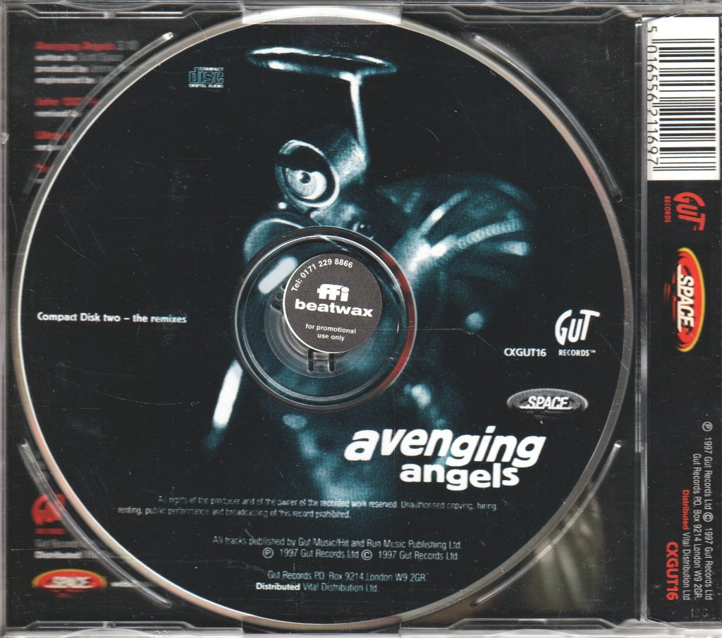 Space (Late 90'S Group) - Avenging Angels - Cd