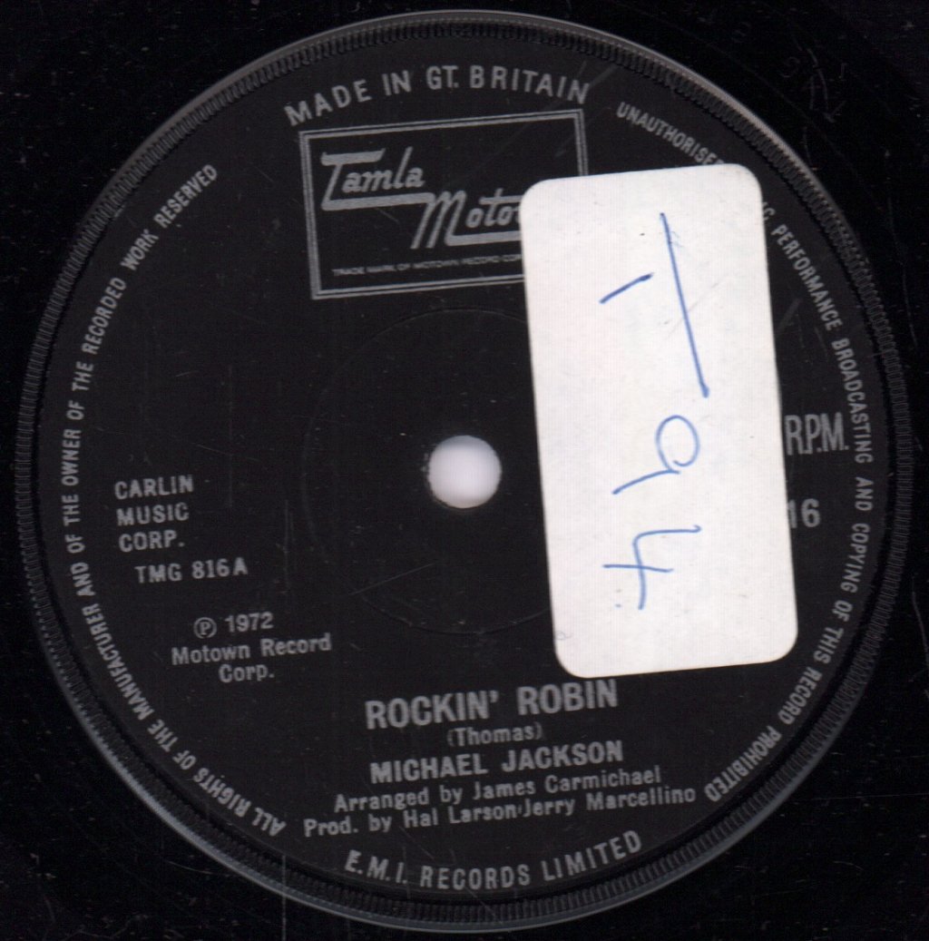 Michael Jackson - Rockin' Robin - 7 Inch