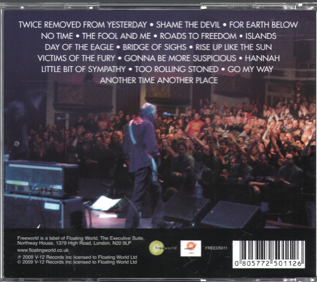 Robin Trower - RT @ RO.08 - Double Cd