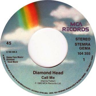 Diamond Head (Nwobhm Group) - Call Me - 7 Inch