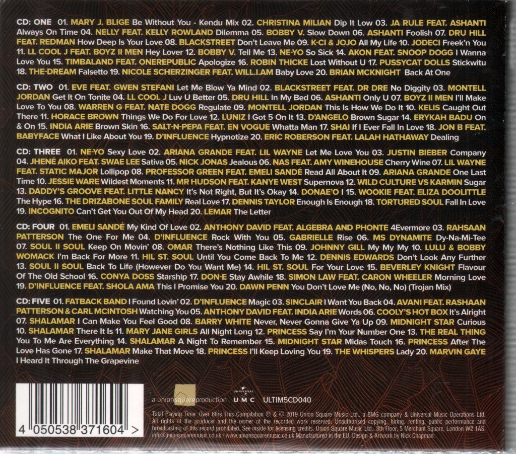 Various Artists - R&B Slow Jams - Cd Set