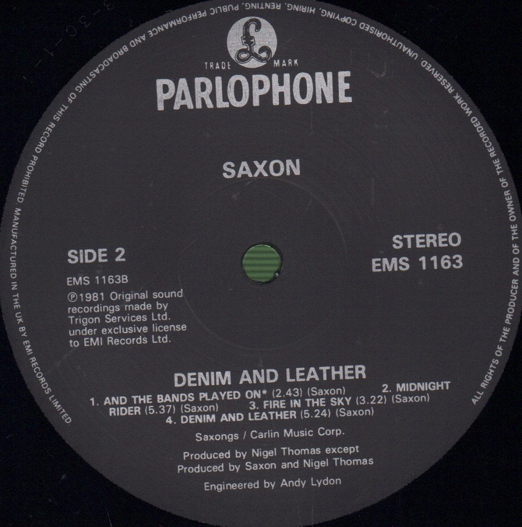 Saxon - Denim And Leather - Lp