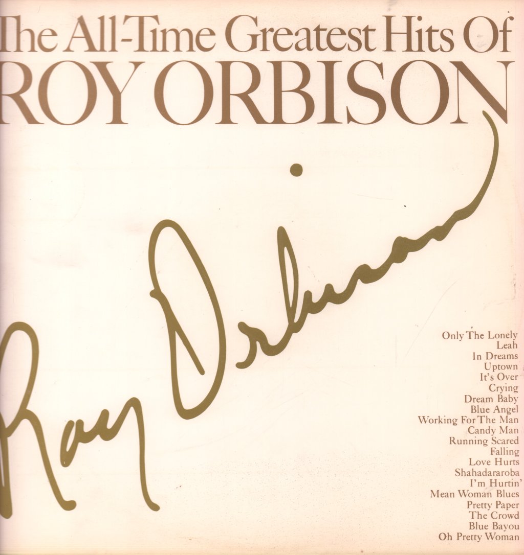 Roy Orbison - All Time Greatest Hits - Double Lp