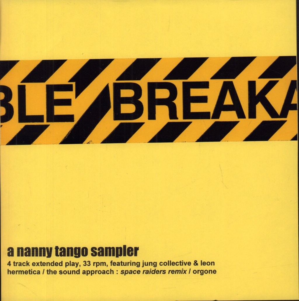 Various Artists - Breakable - A Nanny Tango Sampler - 7 Inch
