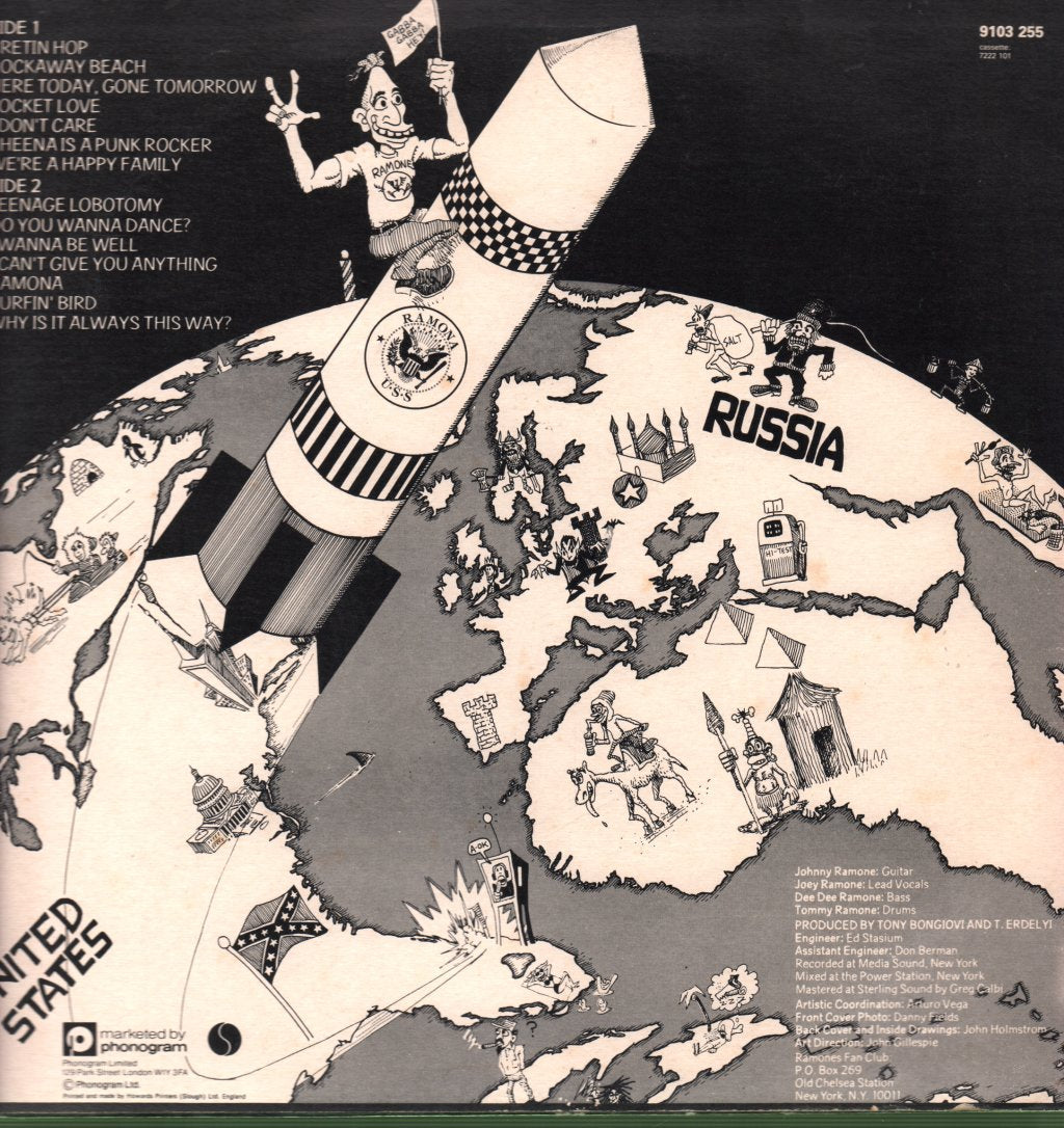 Ramones - Rocket To Russia - Lp