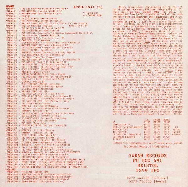 Sweetest Ache - Sickening - 7 Inch