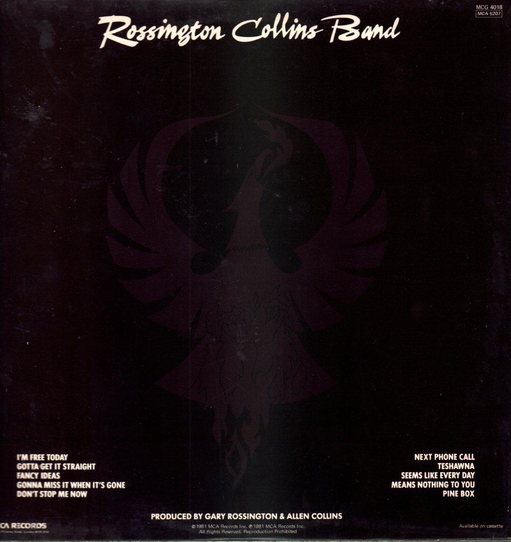 Rossington Collins Band - This Is The Way - Lp