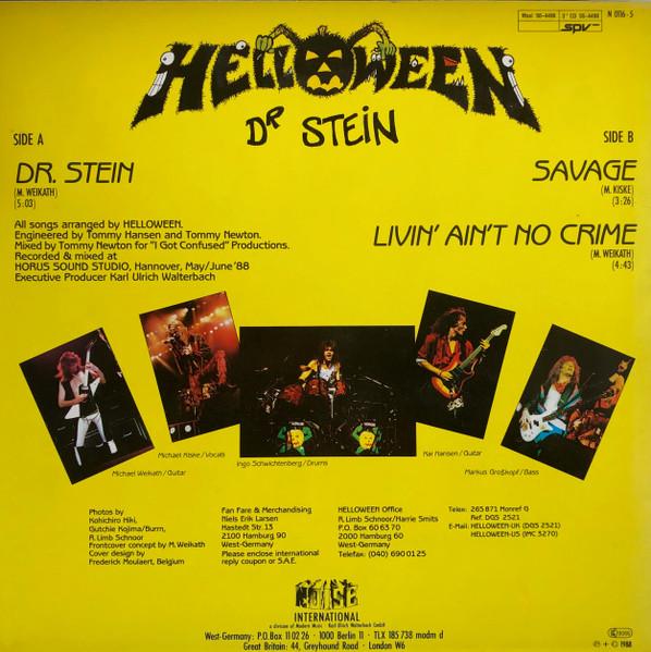 Helloween - Dr. Stein - 12 Inch