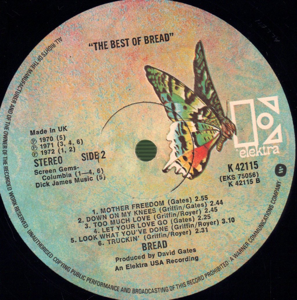 Bread - Best Of - Lp