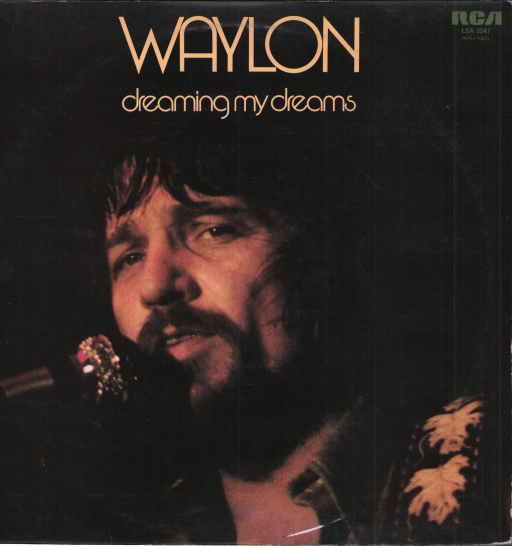Waylon Jennings - Dreaming My Dreams - Lp