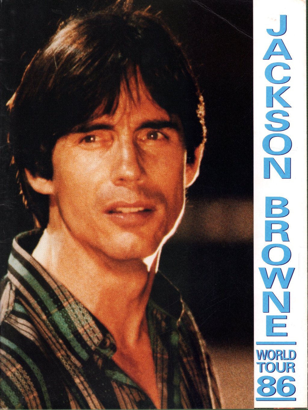 Jackson Browne - World Tour 86 - Tour Programme