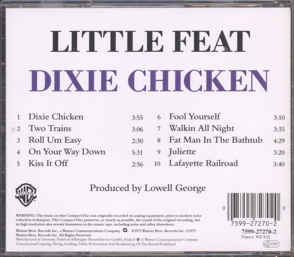 Little Feat - Dixie Chicken - Cd