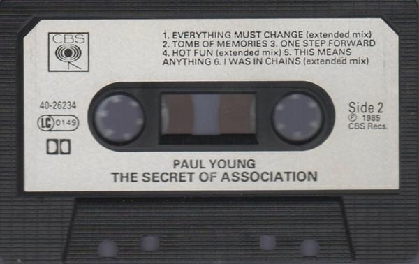 Paul Young - Secret Of Association - Cassette