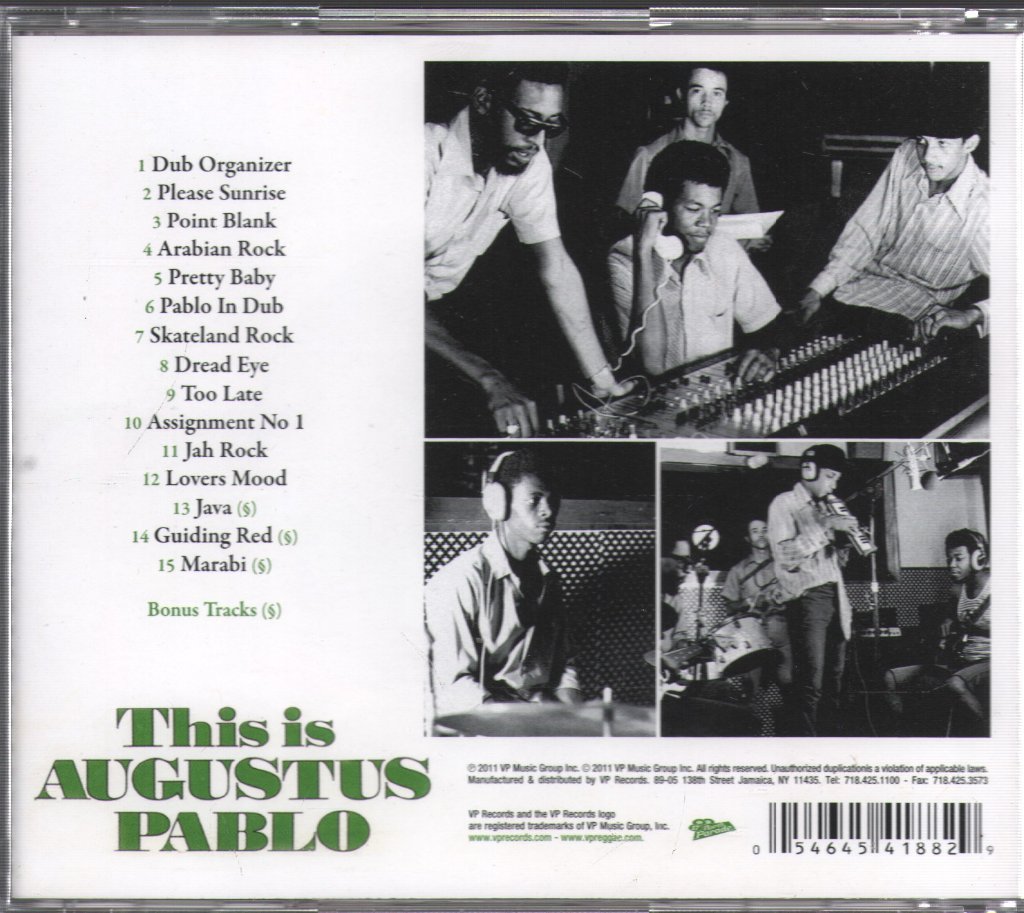 Augustus Pablo - This Is Augustus Pablo - Cd