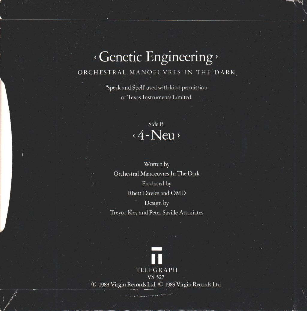 OMD - Genetic Engineering - 7 Inch