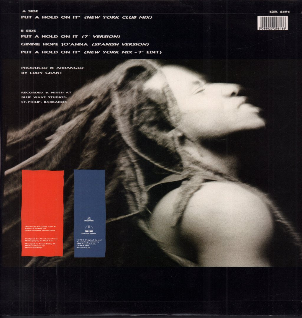 Eddy Grant - Put A Hold On It - 12 Inch